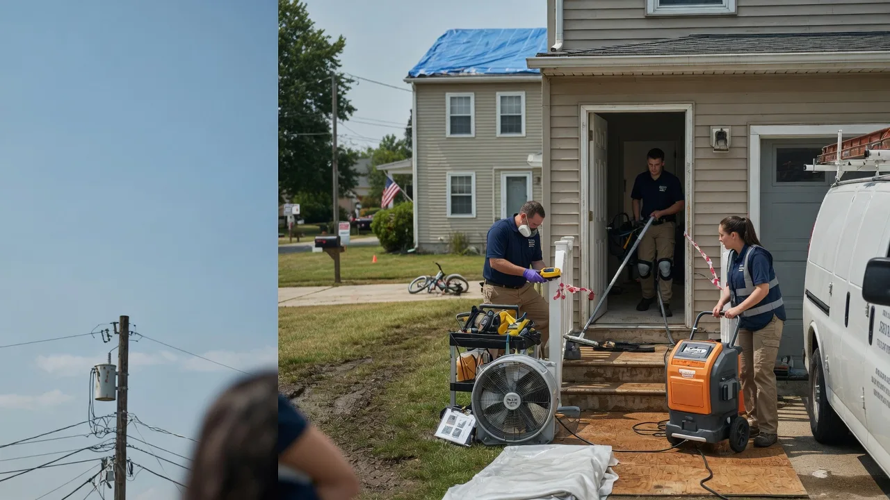 Water Damage Repair in Otisco, IN near me